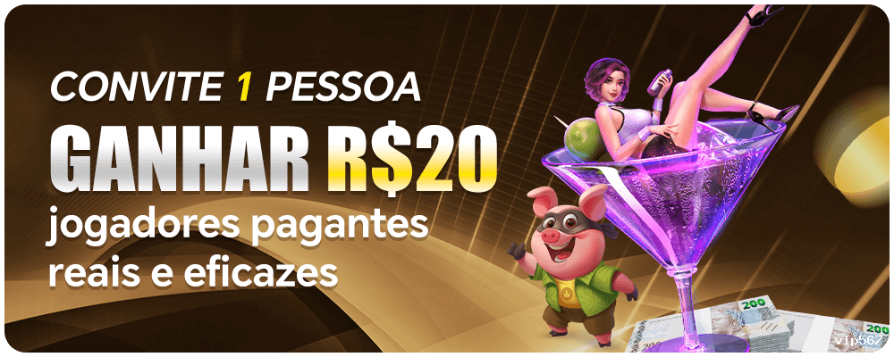 Bônus boas-vindas vip567 R$100